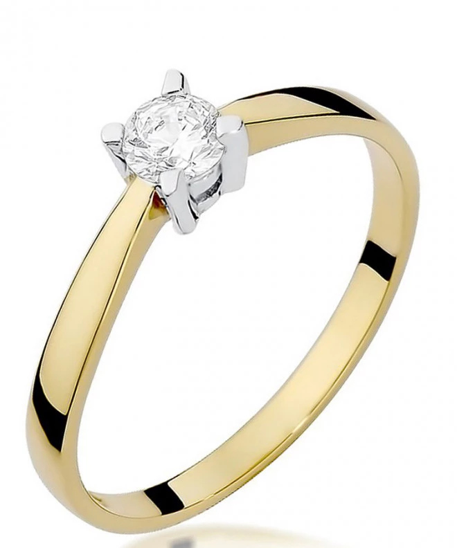 Prsten Bonore - Zlato 585 - Diamant 0,2 Ct 86197