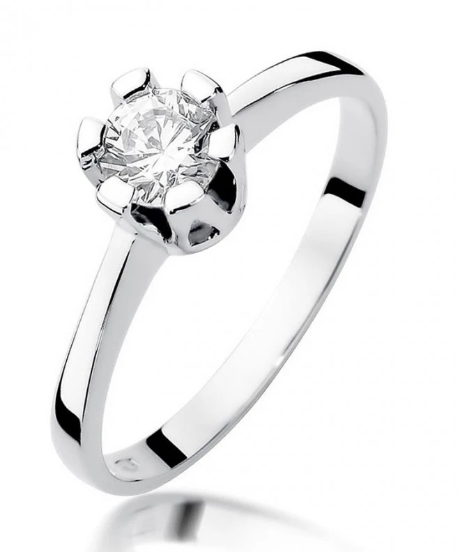 Prsten Bonore - Bílé Zlato 585 - Diamant 0,7 Ct 117253