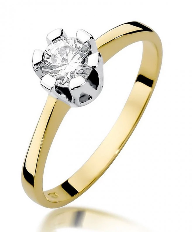 Prsten Bonore - Zlato 585 - Diamant 0,7 Ct 91324