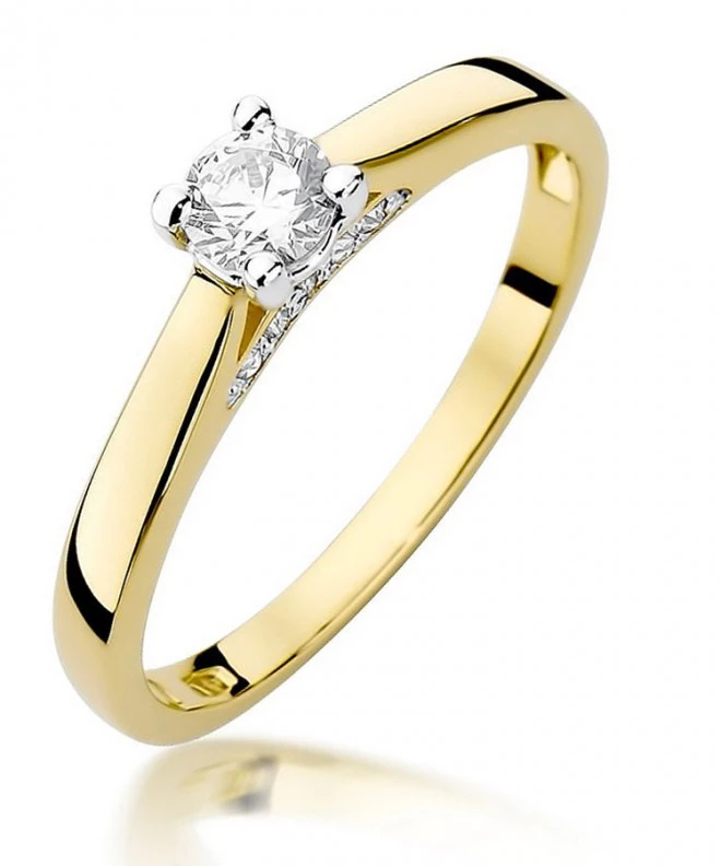 Prsten Bonore - Zlato 585 - Diamant 0,25 Ct 89262