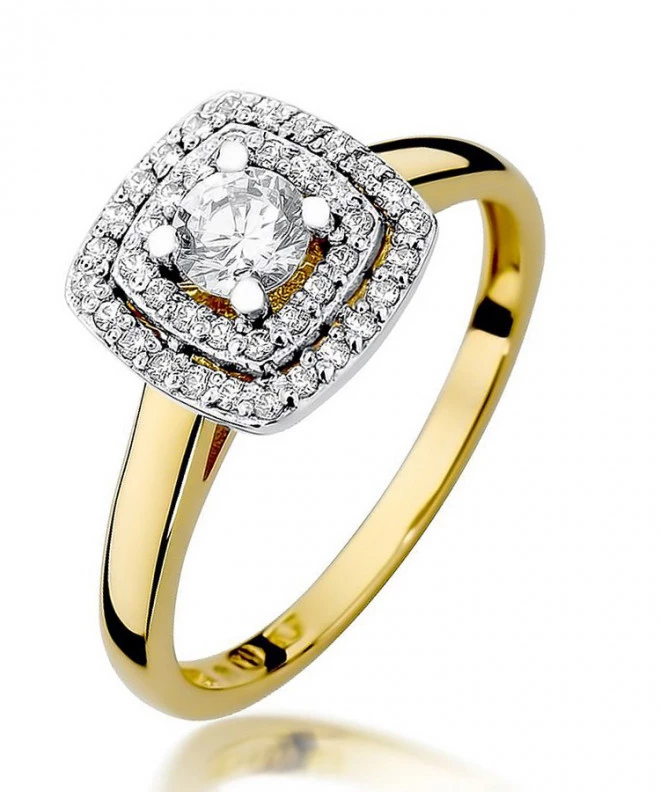Prsten Bonore - Zlato 585 - Diamant 0,3 Ct 90300