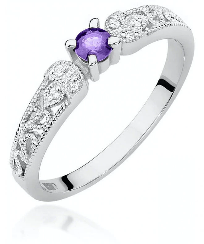 Prsten Bonore - Bílé Zlato 585 - Tanzanit 0,1 ct 126566