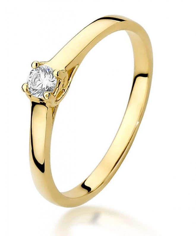 Prsten Bonore - Zlato 585 - Diamant 0,12 Ct 86186
