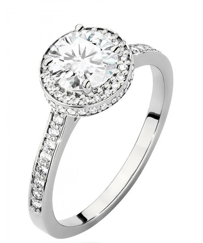 Prsten Bonore - Bílé Zlato 585 - Diamant 1 Ct 118290