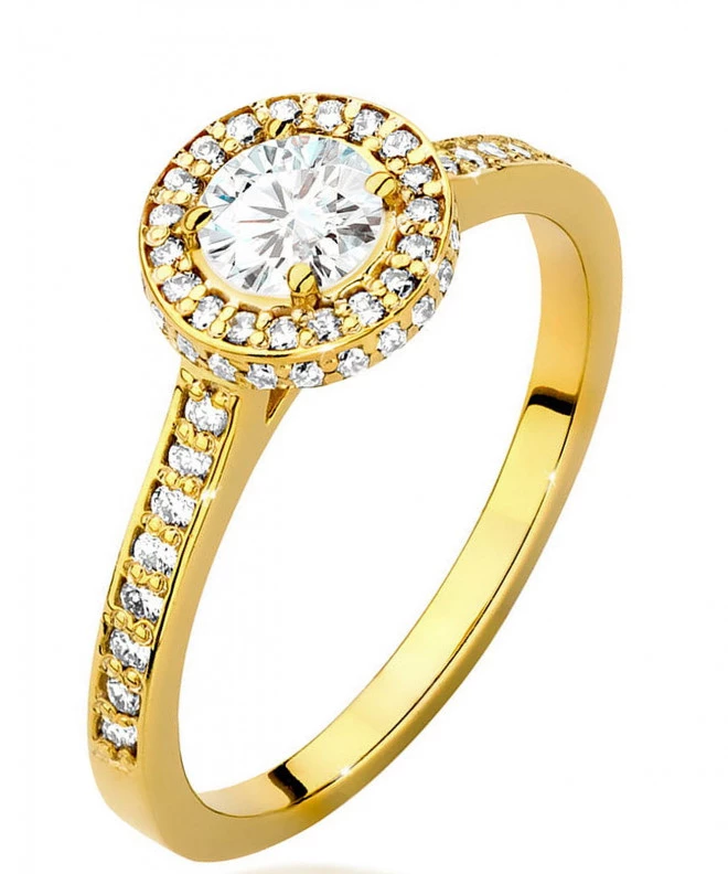 Prsten Bonore - Zlato 585 - Diamant 0,5 Ct 91335