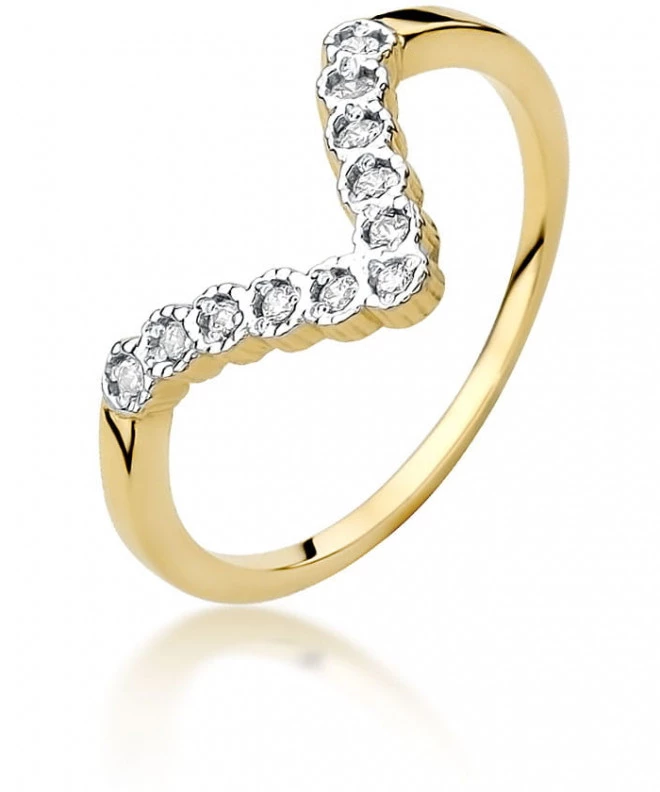 Prsten Bonore - Zlato 585 - Diamant 0,7 Ct 92358
