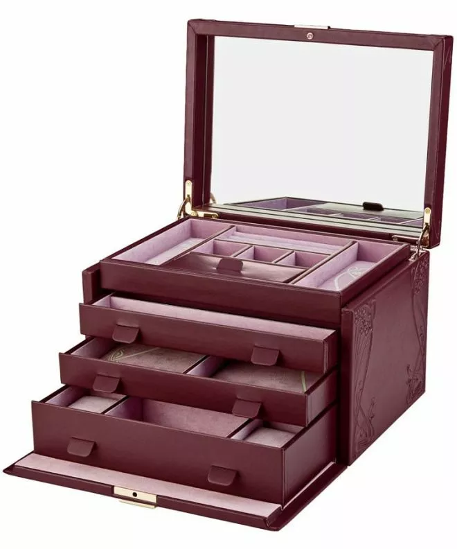 Box Wolf x Liberty - Ianthe Burgundy velikost L 381027