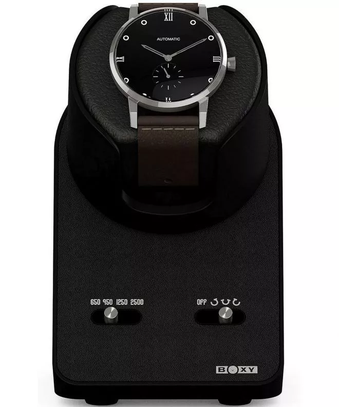 Beco Technic Boxy BLDC Nightstand EXT Black Modular natahovač hodinek pro 1 hodinky s kabelem USB 309136
