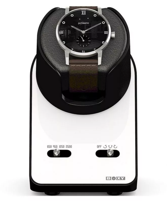 Beco Technic Boxy BLDC Nightstand Pure White natahovač hodinek pro 1 hodinky s kabelem USB 309137