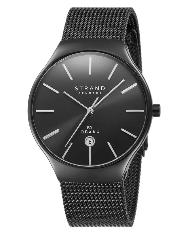 Pánské hodinky Strand by Obaku Caspian S701GDBBMB S701GDBBMB