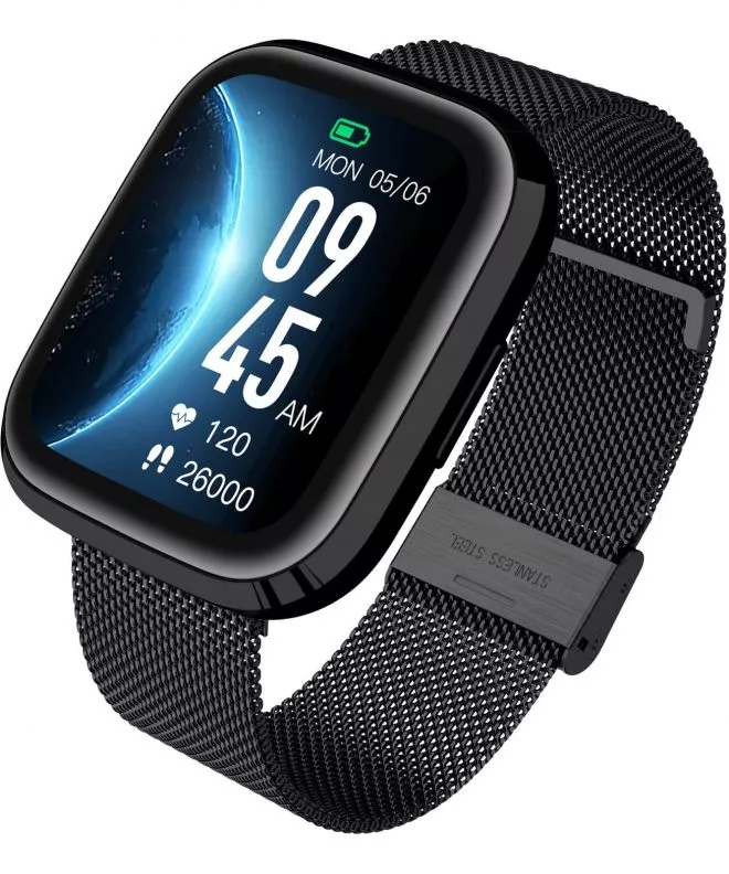 Chytre hodinky Garett GRC STYLE Black Steel							 5904238484845