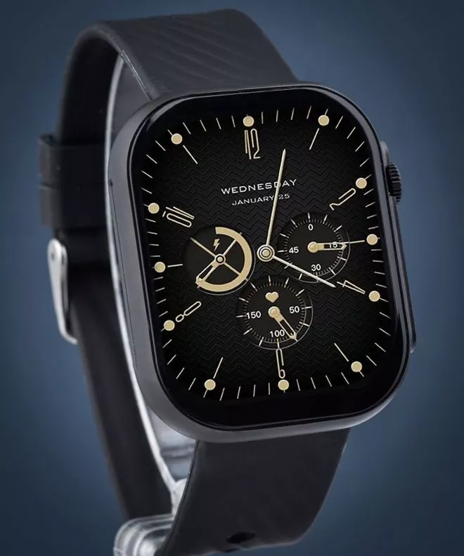 Chytré hodinky Manta Revo Black SWU401BK
