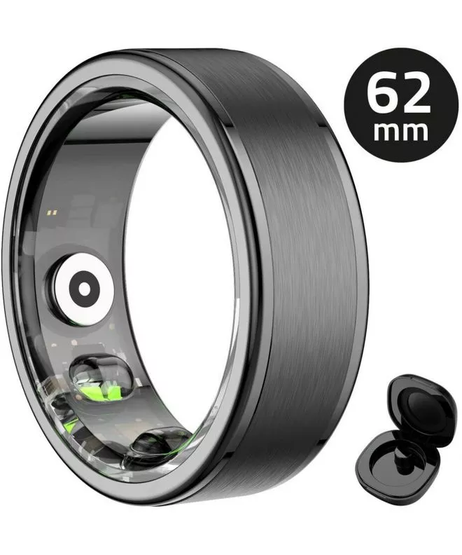 Smartring unisex Manta OneRing Černá 62 mm SR01BK-62