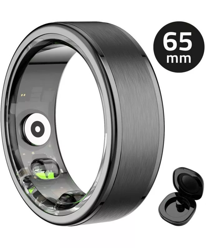 Smartring unisex Manta OneRing Černá 65 mm SR01BK-65