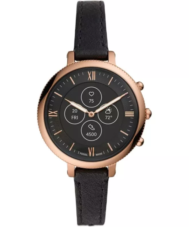Dámské chytré hodinky Fossil Monroe Hybrid HR FTW7035 FTW7035
