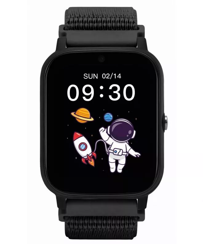 Chytré Hodinky dětské Garett Kids Tech 4G Černá Velcro 5904238484982
