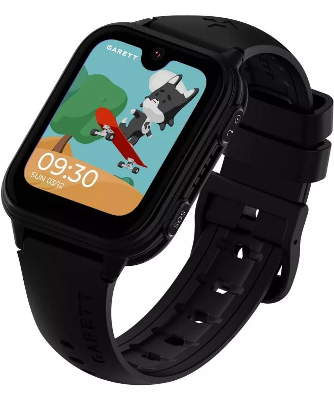 Chytré Hodinky dětské Garett Kids Vibe 4G Černá 5904238486726