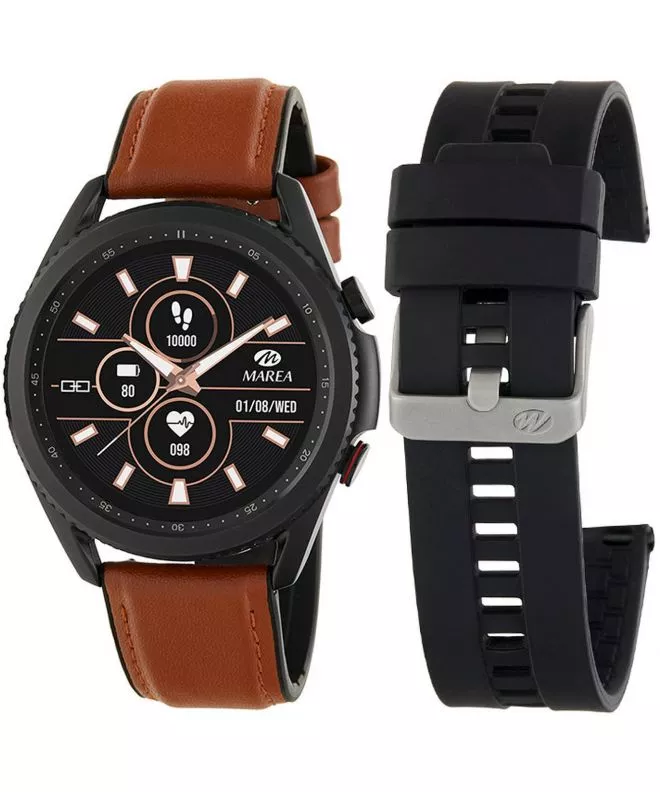 Mužský chytré hodinky Marea Bluetooth Talk Collection B57011/2 B57011/2