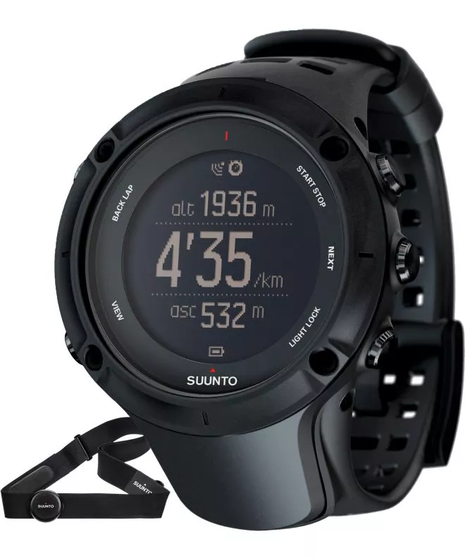 Chytré Hodinky Suunto Ambit 3 Peak Black GPS HR GPS SS020674000 SS020674000