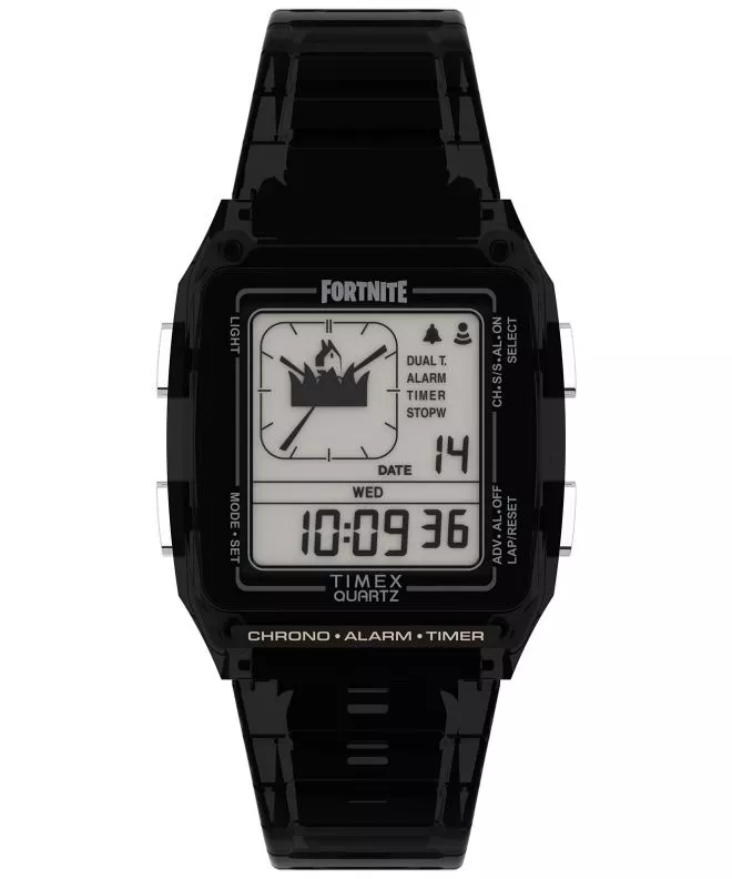 Hodinky Timex Q Timex Lca Chronograph Fortnite® TW2W96500