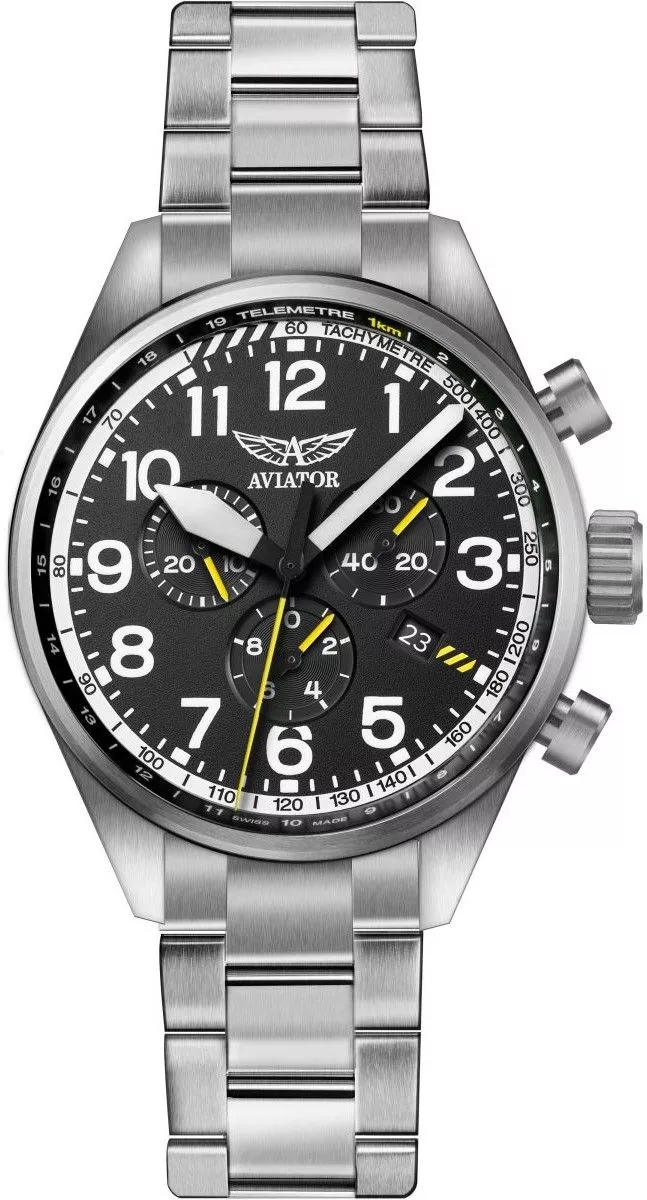 Pánské hodinky Aviator Airacobra P45 Chrono V.2.25.0.169.5 V.2.25.0.169.5