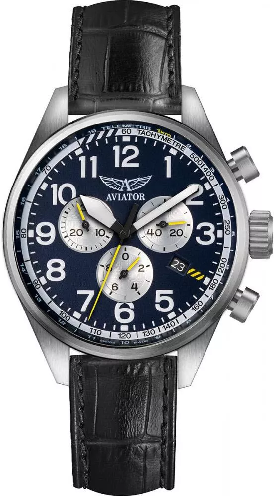 Pánské hodinky Aviator Airacobra P45 Chrono V.2.25.0.170.4 V.2.25.0.170.4