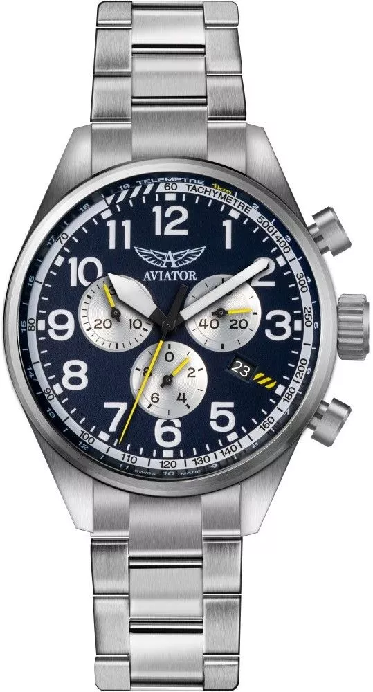 Pánské hodinky Aviator Airacobra P45 Chrono V.2.25.0.170.5 V.2.25.0.170.5