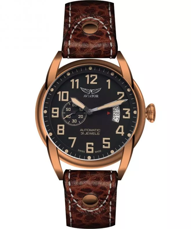Pánské hodinky Aviator Bristol Scout Automatic V.3.18.8.162.4 V.3.18.8.162.4
