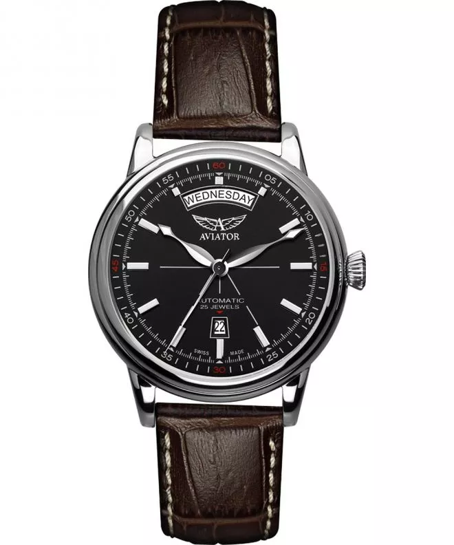 Pánské hodinky Aviator Douglas Day-Date V.3.20.0.142.4 V.3.20.0.142.4