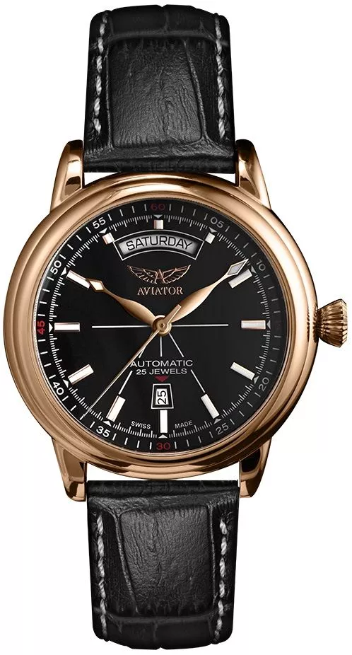 Pánské hodinky Aviator Douglas Day-Date V.3.20.2.146.4 V.3.20.2.146.4