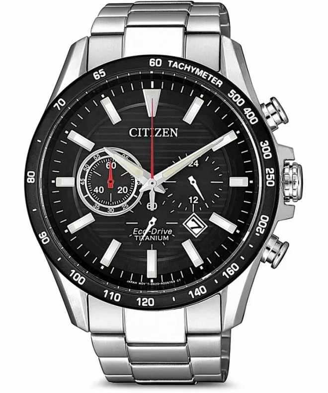 Hodinky pánské Citizen Super Titanium Eco-Drive Chronograph CA4444-82E