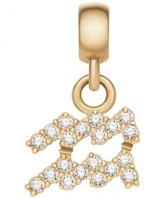 Přívěšek Daniel Wellington Charm Gold Aquarius DW00400764