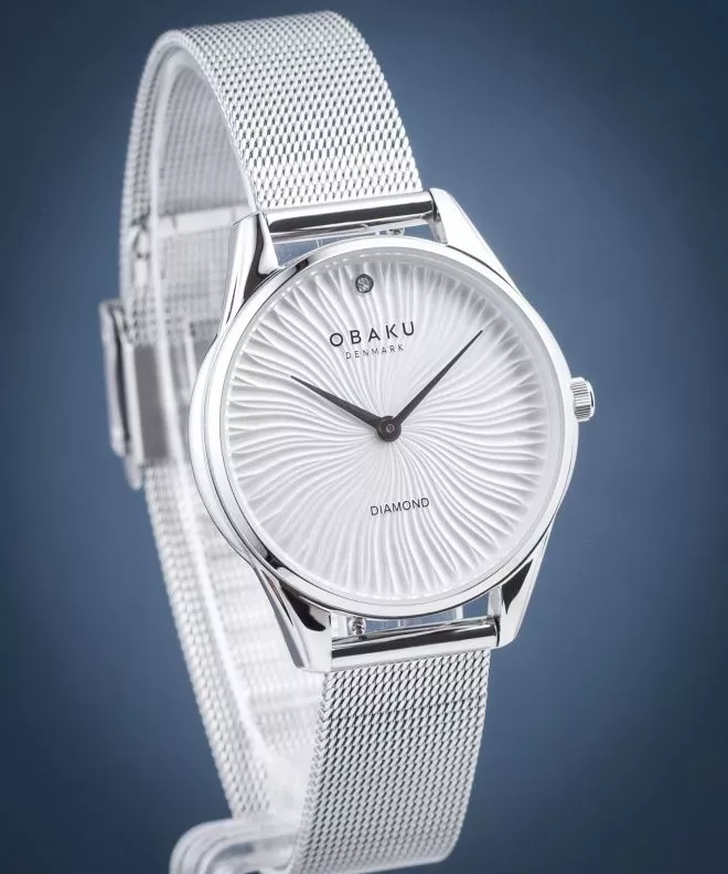 Hodinky Obaku Smykke Silver V297LXCIMC