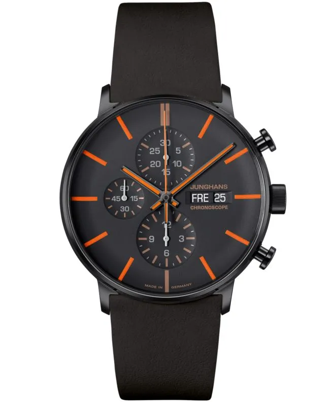Hodinky Junghans Form A Chronoscope Automatic 027/4370.02