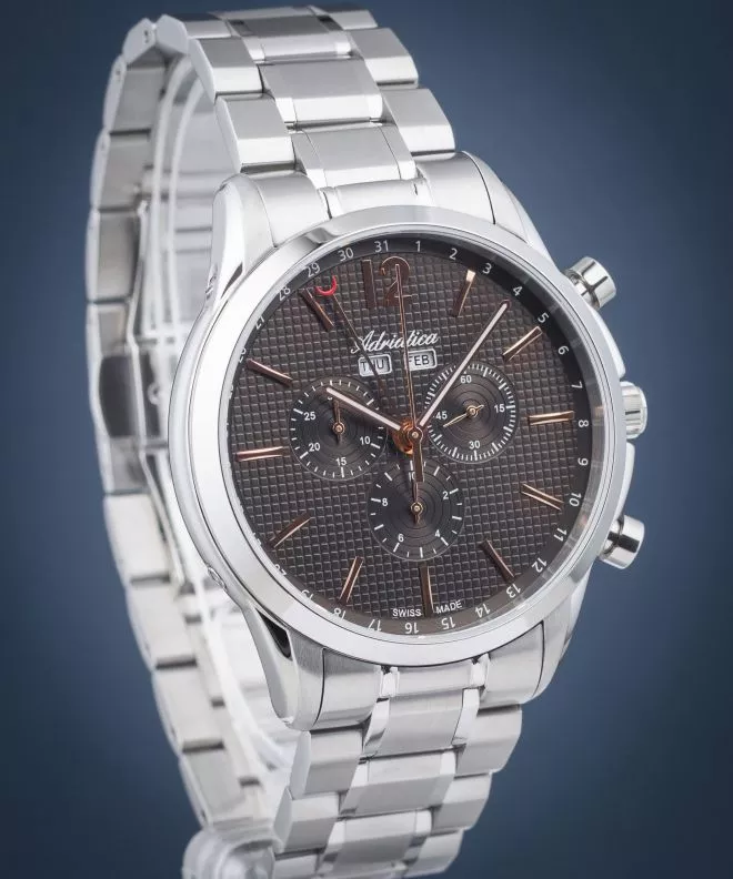 Hodinky Adriatica Multifunction Chronograph A8283.51R6CH