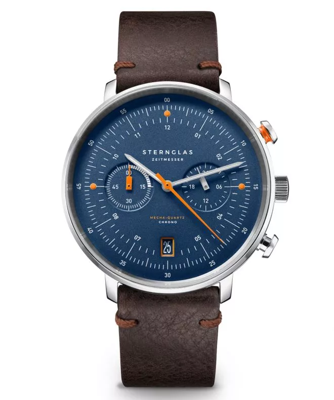 Hodinky Sternglas Hamburg Ed Küstemm Chronograph S01-HC06-VI11