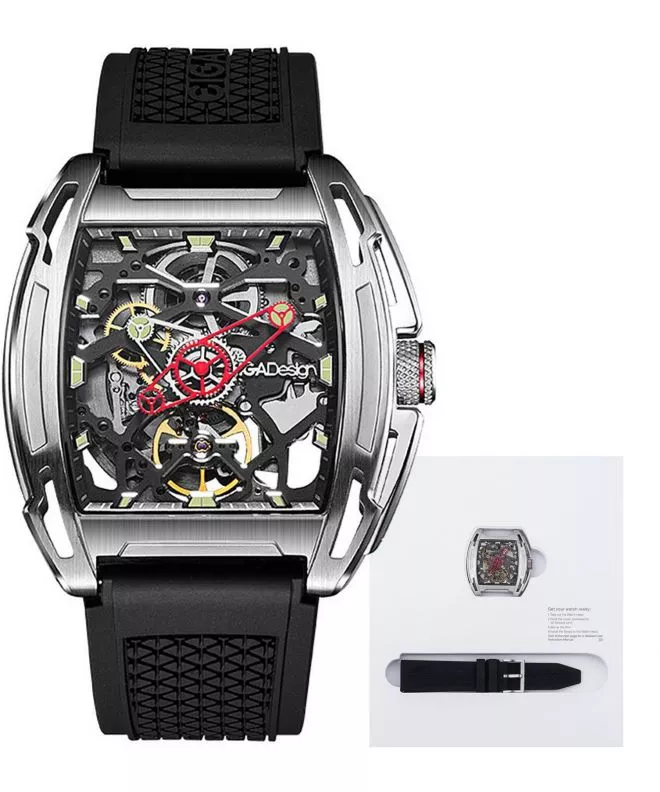 Pánské hodinky Ciga Design Z Series Exploration Automatic Z062-SISI-W5BK Z062-SISI-W5BK