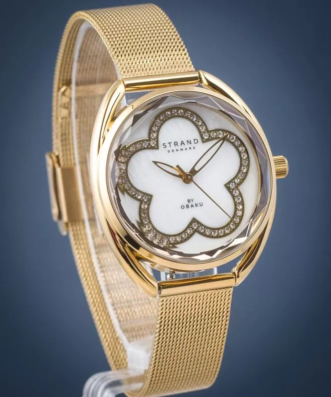 Hodinky Strand by Obaku Rose S734LXGWMG