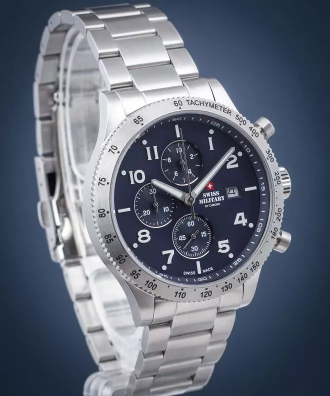 Hodinky pánské Swiss Military by Chrono Chronograph SM34084.02