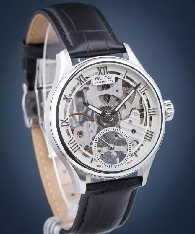 Pánské hodinky Epos Originale Skeleton Limited Edition 3500.165.20.28.25