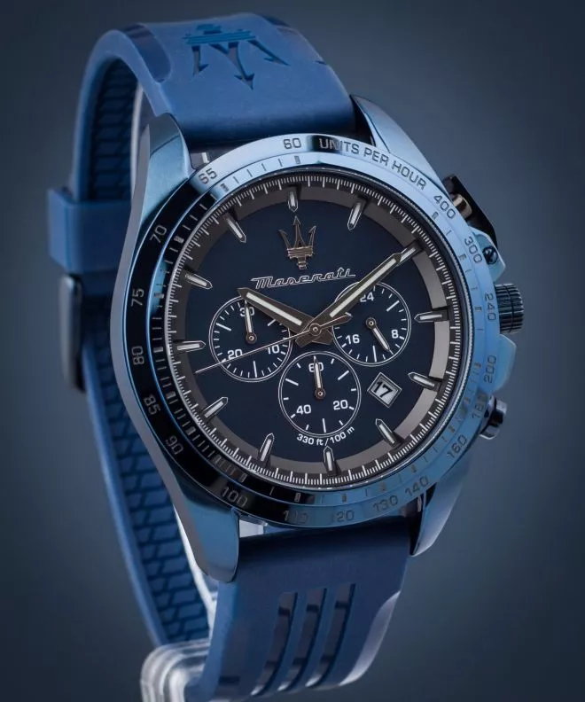 Hodinky Maserati Traguardo Chronograph Blue Edition R8871612042