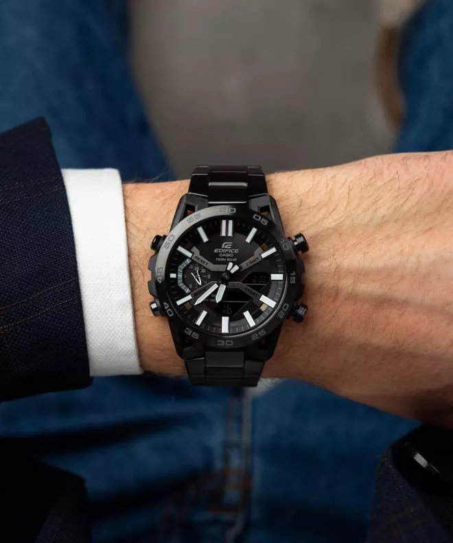 Hodinky Casio EDIFICE Bluetooth Sospensione Solar ECB-2000DC-1BEF
