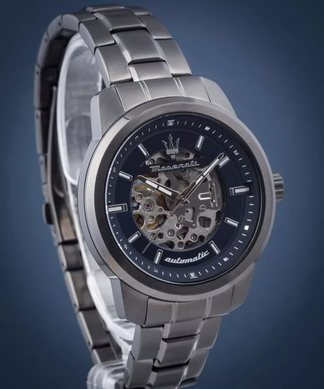 Hodinky pánské Maserati Successo Skeleton Automatic R8823121001