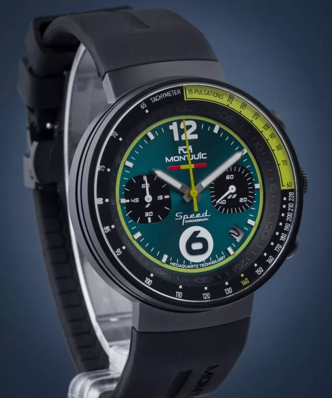 Hodinky Montjuic Speed Chrono Bahréin P3 Limited Edition MJ2.0906.B