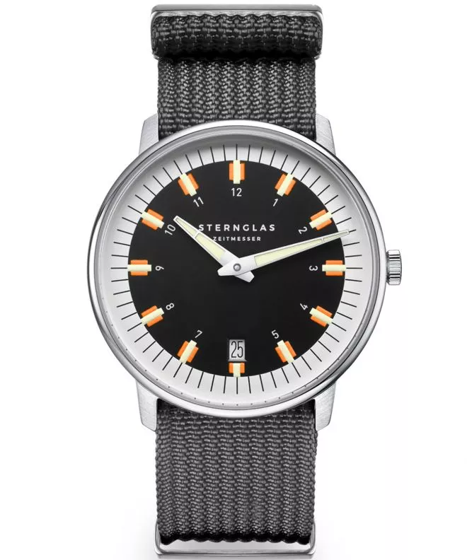 Hodinky Sternglas Egor Black Silver S01-EG03-FI04