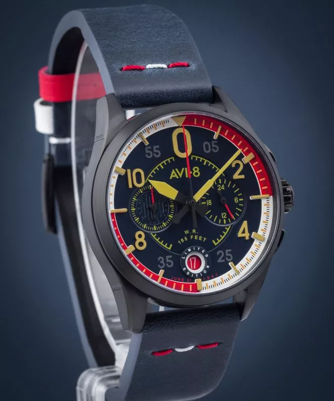 Hodinky AVI-8 Spitfire P8331 Laguna Chronograph Limited Edition AV-4105-01