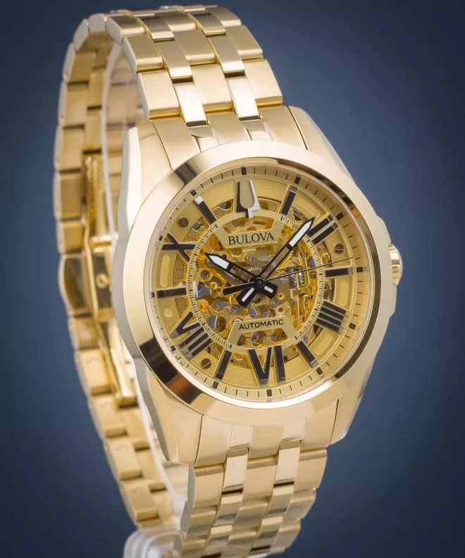 Pánské hodinky Bulova Classic Sutton Skeleton Automatic 97A162 97A162