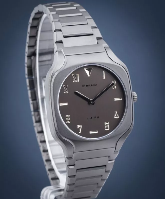 Hodinky D1 Milano Volcanic Gray Square Bracelet SQBJ08