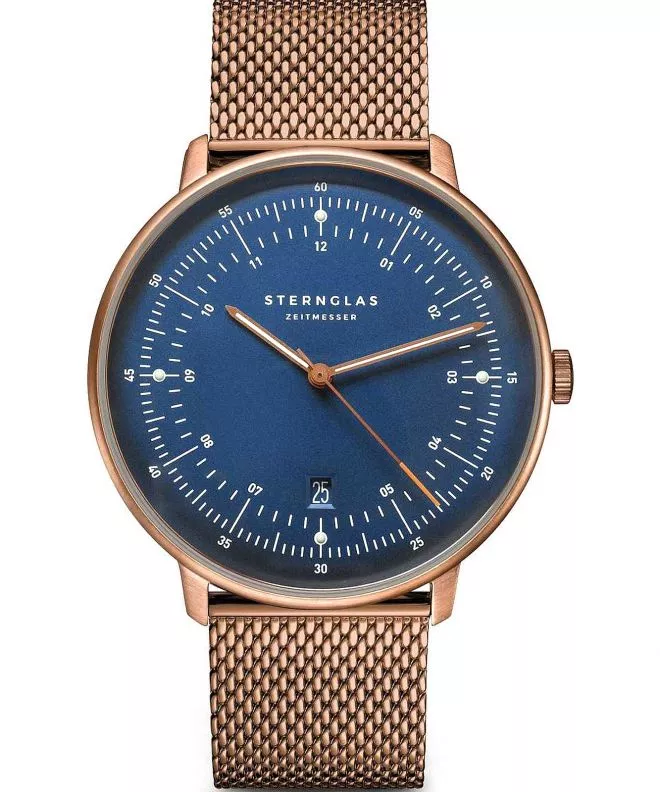 Hodinky Sternglas Hamburg Dark Blue S01-HH27-MI11