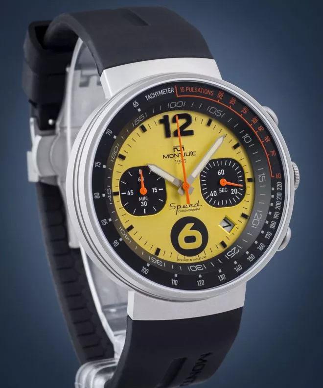 Hodinky Montjuic Speed Chrono Gold SS MJ2.0701.S